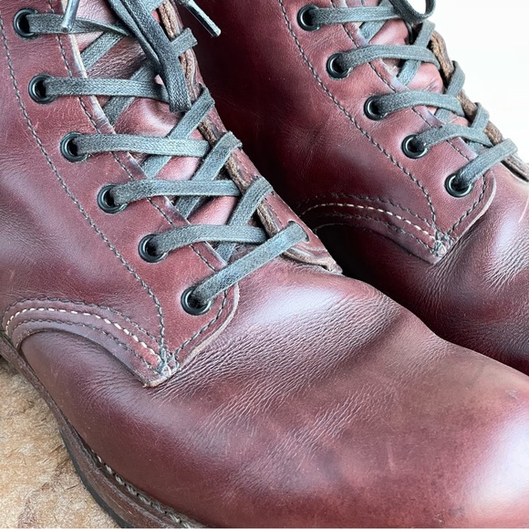 [SOLD] Red Wing Beckman Heritage 9011 - Rare Black Cherry Featherstone - Picture 6 of 8